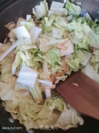 白菜炖豆腐的做法步骤：5