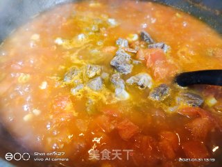 西红柿牛腩汤的做法步骤：7