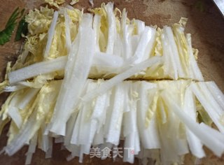 白菜摊蛋的做法步骤：3