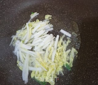 白菜摊蛋的做法步骤：4