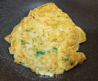 白菜摊蛋的做法步骤：6