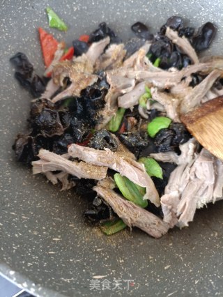 爆炒烤羊肉的做法步骤：9