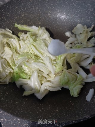 白菜炖丸子的做法步骤：5