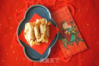 除夕年夜饭｜糖果春卷的做法步骤：7