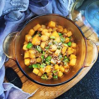 黑胡椒牛肉炒土豆的做法步骤：13