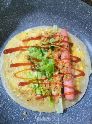 手抓饼的做法步骤：4