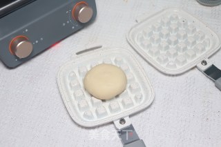 蜜红豆奶香华夫饼的做法步骤：7