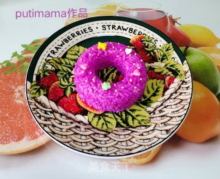 儿童营养甜甜圈米饭的做法步骤：7