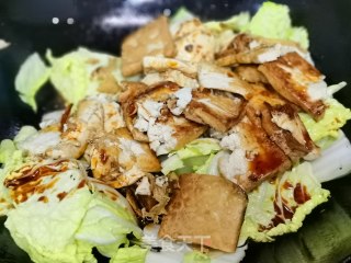 白菜煮豆腐的做法步骤：7