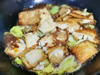 白菜煮豆腐的做法步骤：8