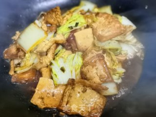 白菜煮豆腐的做法步骤：9