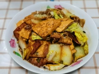 白菜煮豆腐的做法步骤：10
