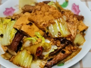 白菜煮豆腐的做法步骤：11