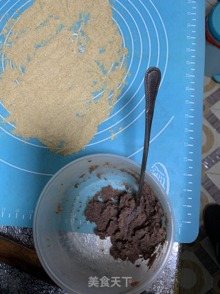驴打滚的做法步骤：2