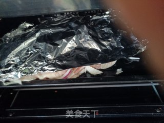 双葱烤羊腿的做法步骤：6