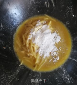 土豆丝饼的做法步骤：7