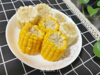 白煮玉米的做法步骤：7