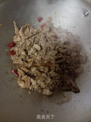 孜然羊肉的做法步骤：6