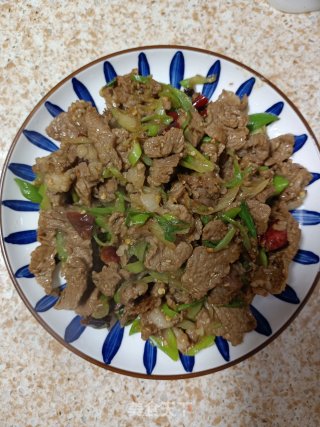 孜然羊肉的做法步骤：10