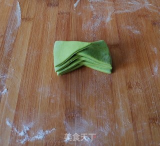 菠菜汁花样馒头的做法步骤：6