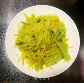 芹菜土豆丝的做法步骤：6