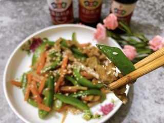 牛年牛牛！经典青椒炒牛肉丝er的做法步骤：15