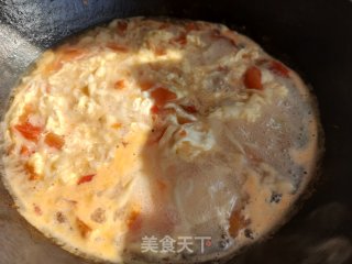 西红柿鸡蛋手擀面的做法步骤：12