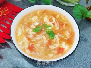 西红柿鸡蛋手擀面的做法步骤：15