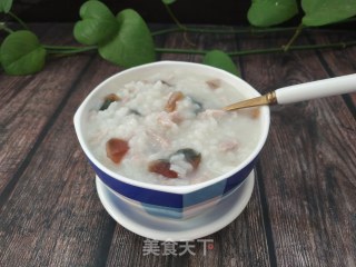 皮蛋瘦肉粥的做法步骤：12