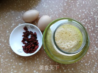 苹果酒酿鸡蛋圆子的做法步骤：3
