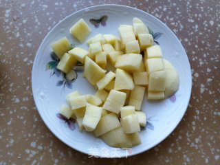 苹果酒酿鸡蛋圆子的做法步骤：4