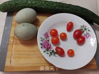 松花蛋摆盘的做法步骤：1
