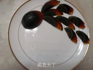 松花蛋摆盘的做法步骤：5