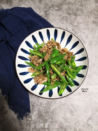 辣椒肉丝的做法步骤：8
