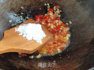剁椒烧腐竹的做法步骤：5