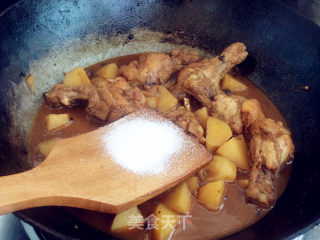翅根烧土豆的做法步骤：12