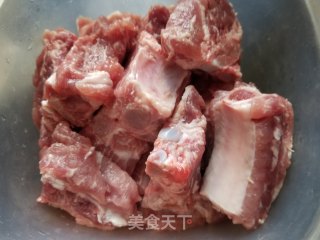 香芋豉汁蒸排骨的做法步骤：1