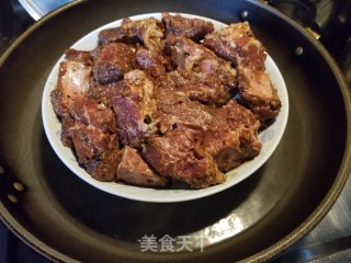 香芋豉汁蒸排骨的做法步骤：6
