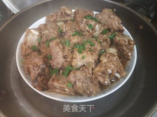 香芋豉汁蒸排骨的做法步骤：8