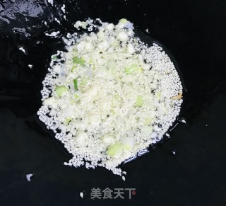 芝麻拌菜心的做法步骤：4