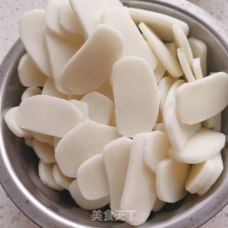 煮年糕的做法步骤：3
