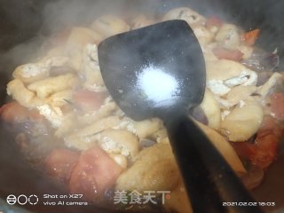 红烧油豆腐的做法步骤：6