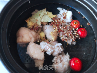 羊蝎子炖白菜的做法步骤：4