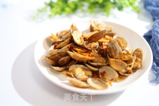 炒蛤蜊的做法步骤：7