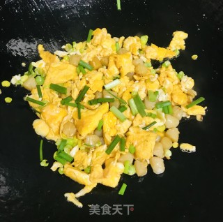瑶柱炒蛋的做法步骤：6