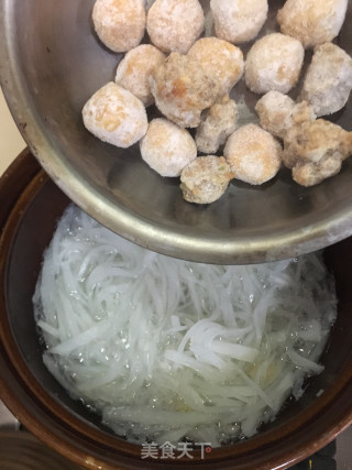 双丸萝卜汤的做法步骤：6