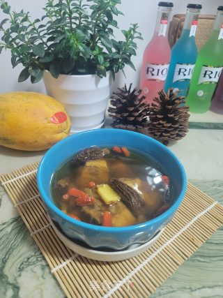 排骨炖羊肚菌的做法步骤：7