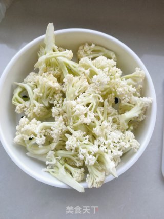 蒜香菜花的做法步骤：1