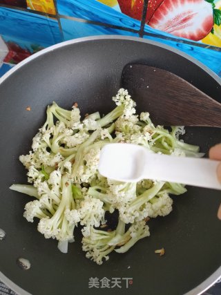 蒜香菜花的做法步骤：5