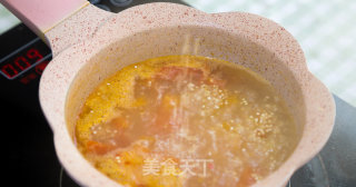 藜麦青菜番茄汤的做法步骤：4